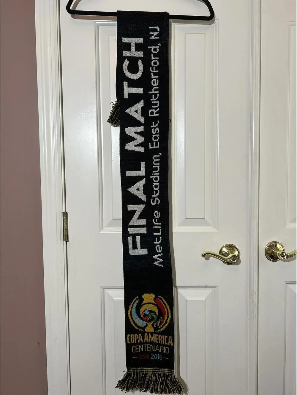 Copa America Centenario 2016 Final Match USA Metlife Stadium NJ Scarf